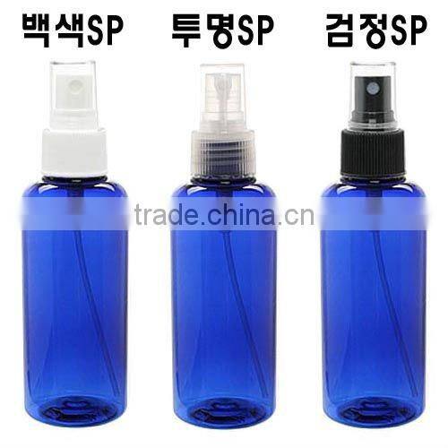 Spray cap PET bottle 150ml Blue Clear