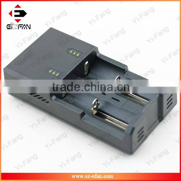 EFAN Intellicharge H2 Battery Charger with USB For 18650 battery