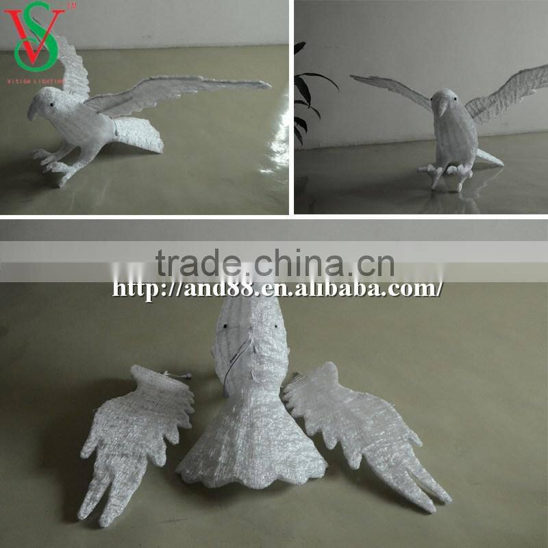 Christmas Eagle Sculpture Lights