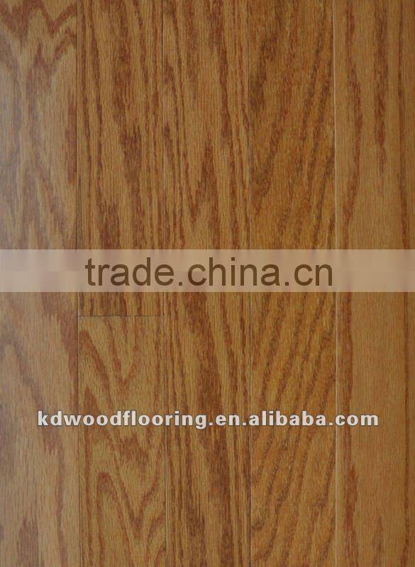 Handscraped UV Coating hardwood oak engineered flooring