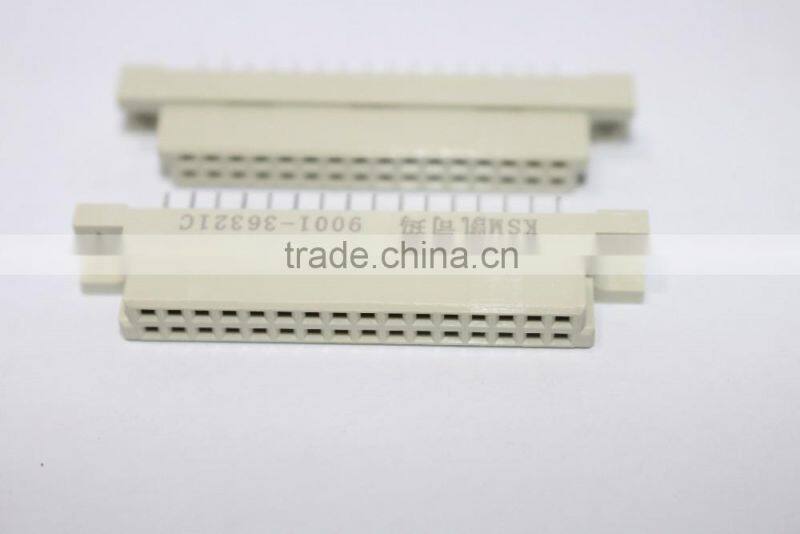 Din 41612 straight female Row 2 Euro connector