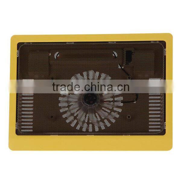 18 inch laptop cooling pad with led light notebook cooling pad with speakers