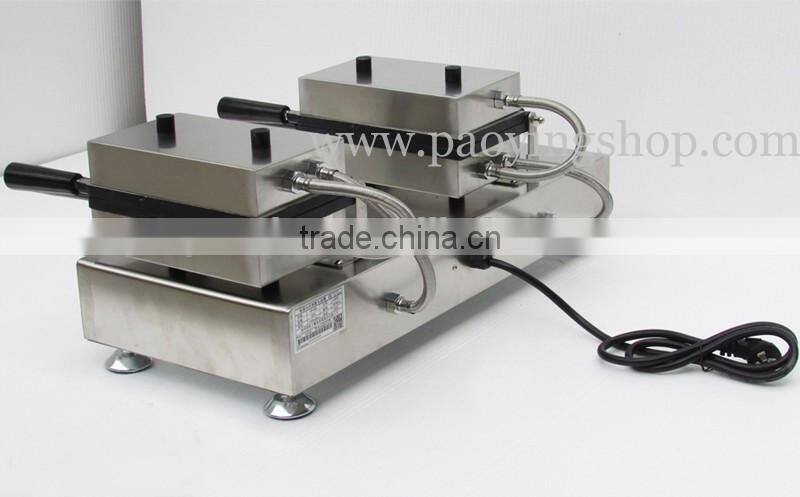 Commercial Use Non-stick 110v 220v Electric Dual 1pc Ice Cream Taiyaki Fish Waffle Baker