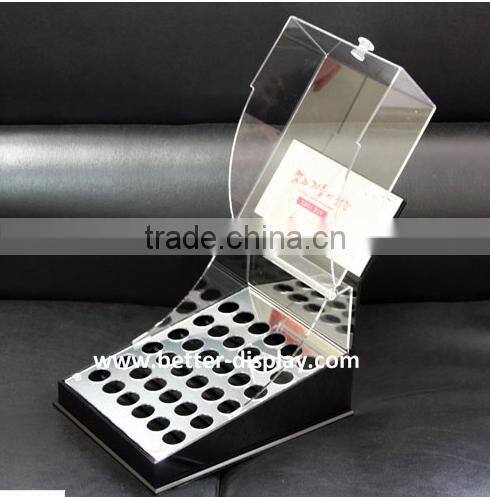 custom acrylic lipstick display case with logo