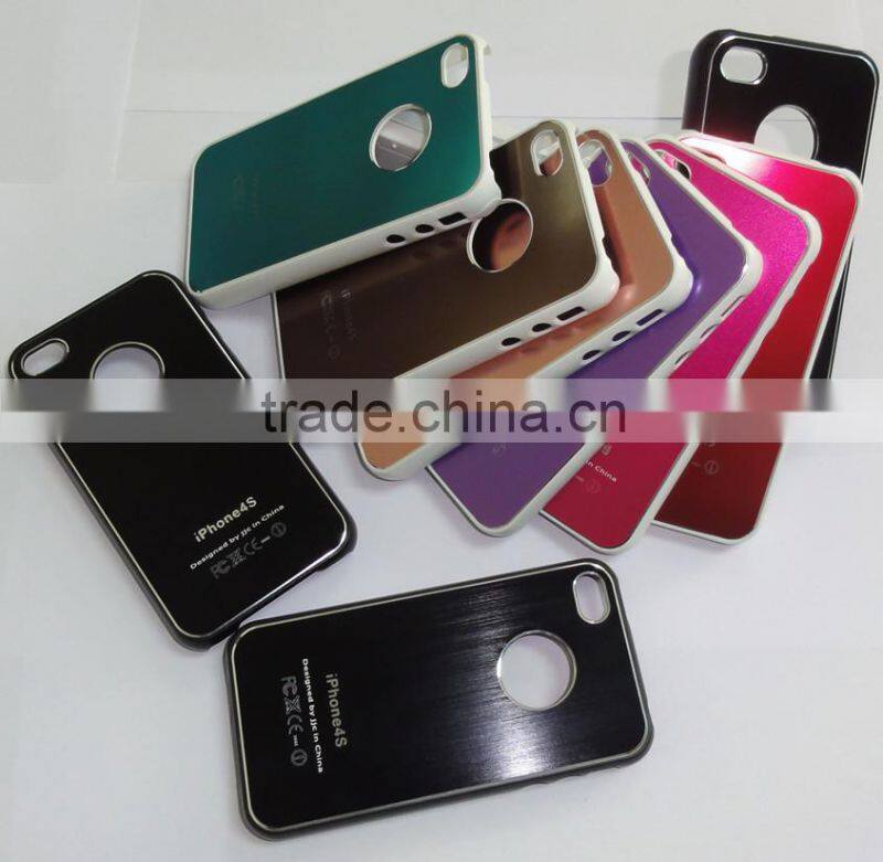 custom plain hard plastic phone case for iPhone 4/4s/5/5c/5s