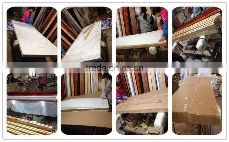 Wooden bookcase with sliding glass doors