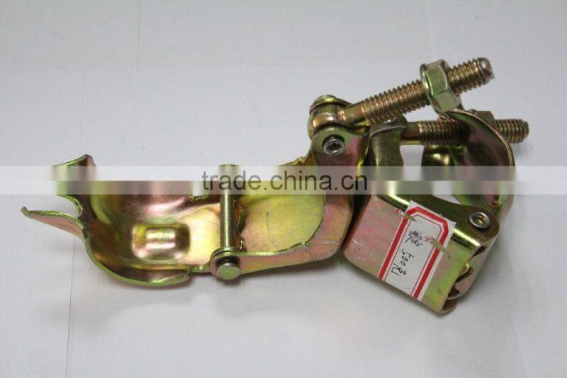 factory lowest price Galvanzied Fixed Clamps Coupler Scaffolding Fastener