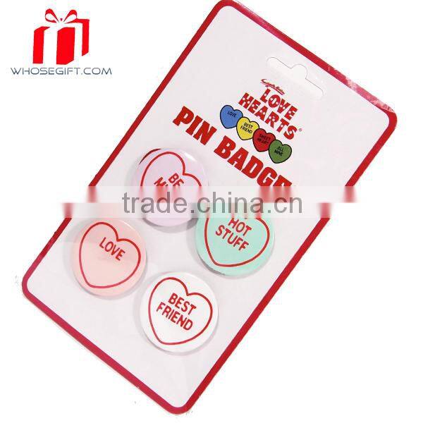 Paper Card Badge Pin,Game Tin Badge