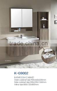 HIGH QUALITY LAVATORY CERAMIC BASIN WITH PVC CABINET