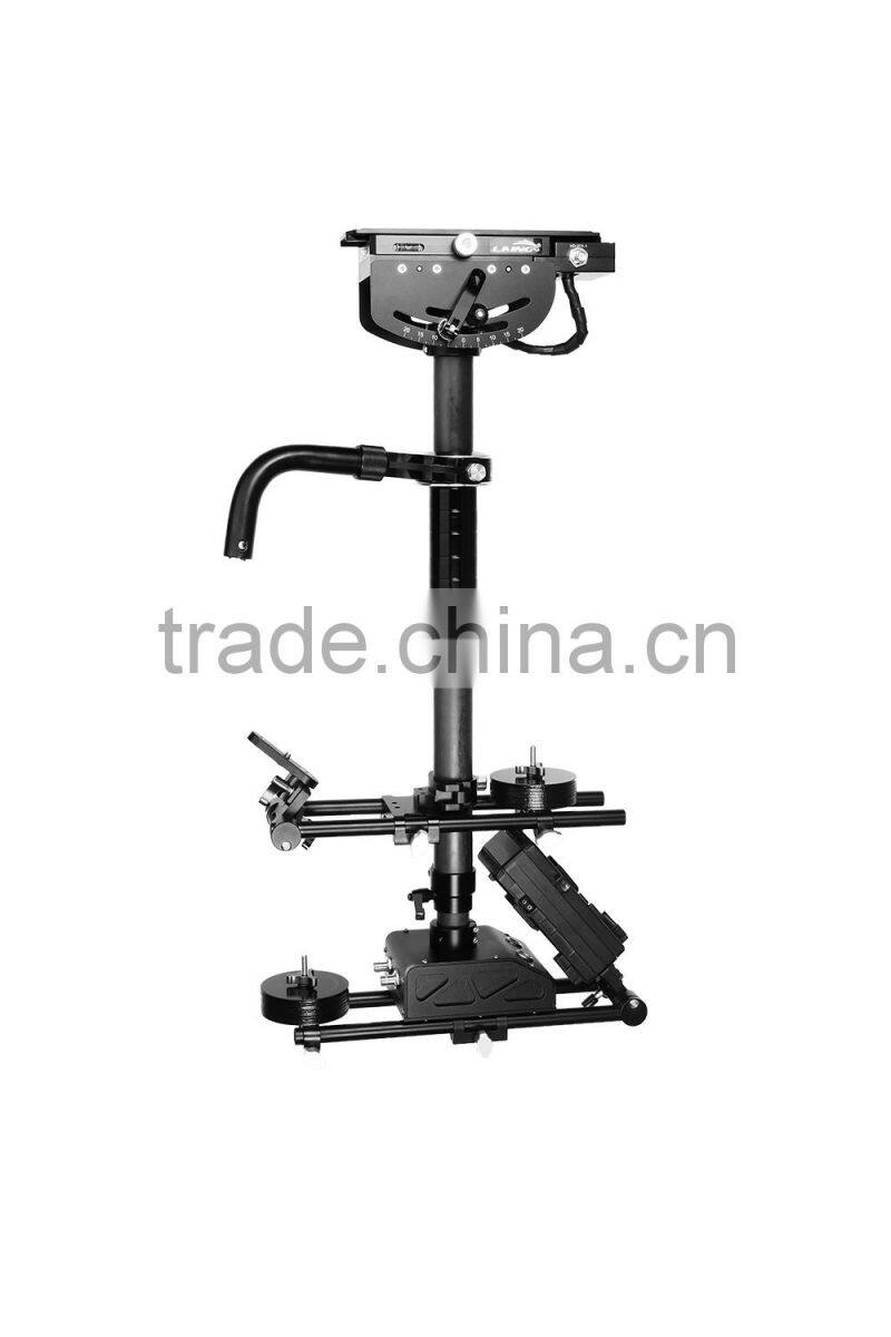Hottest selling LAING merlin arms video flycam steadycam with power cable loading 6-16kg