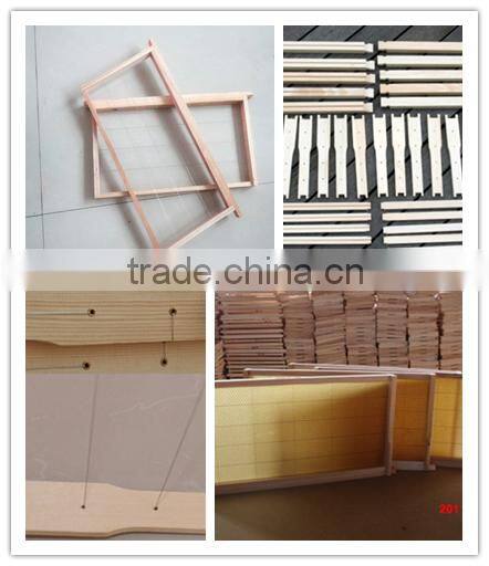 wooden beehive frames with pinus sylvestris for lanstroth beehive