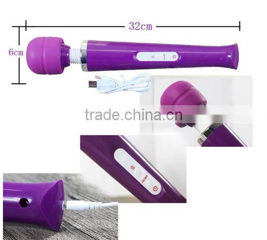 10 Speed Magic Wand Travel G-spot stimulation Massager Wired Style Personal Body Vibrator Sex Toy Product