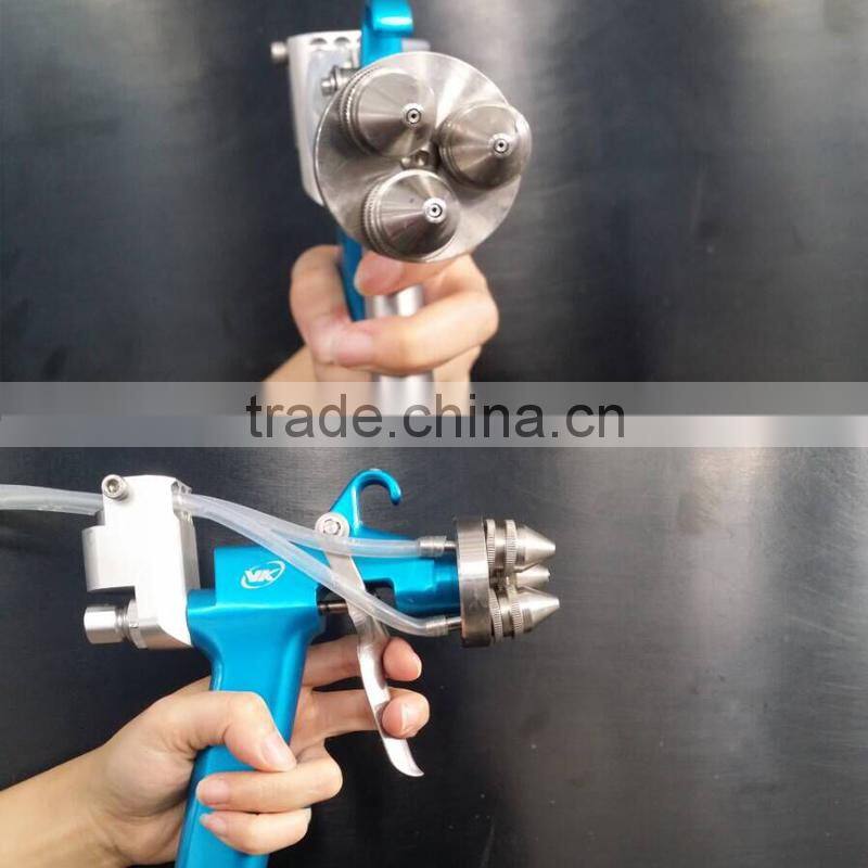 high quality chrome SG3H spray paint Triangle Head paint spray gun