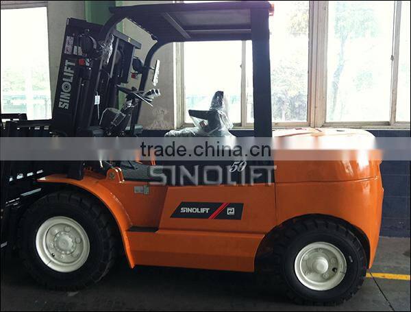 HOT! Sinolift CPCD Series 4-5t Load Capacity Heavy Duty Diesel Forklift