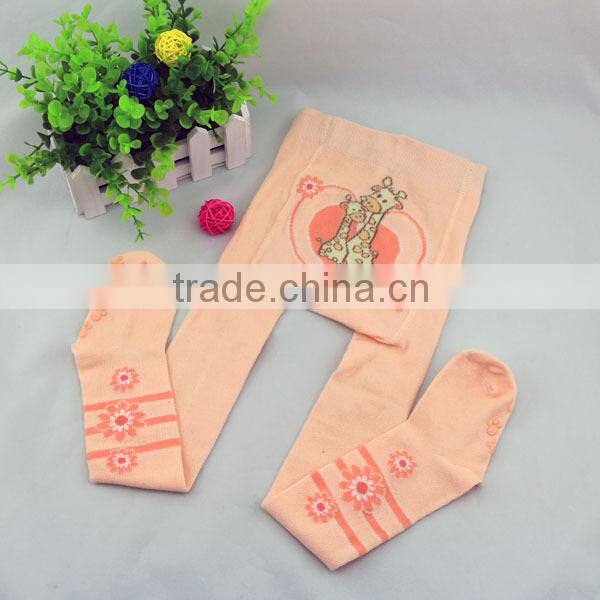 GST-04 Custom high quality jacquard big pp socks sex pantyhose for baby girl