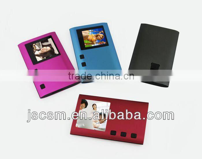 1.5inch Metal photo frame ornaments, digital keychain , christmas photo frame