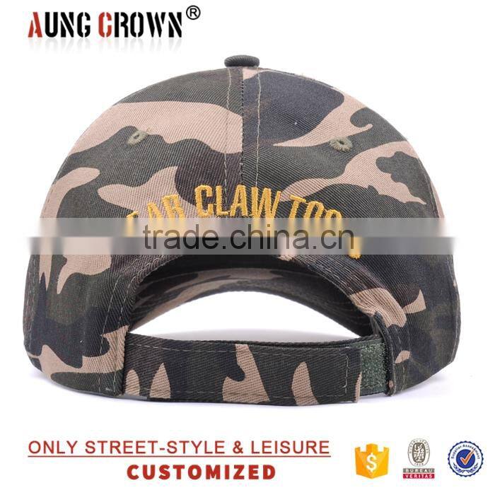 custom fancy cheap camo trucker hat