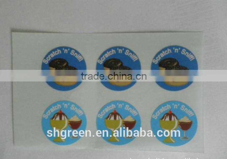 Waterproof self-adhesive paper sticker for packing