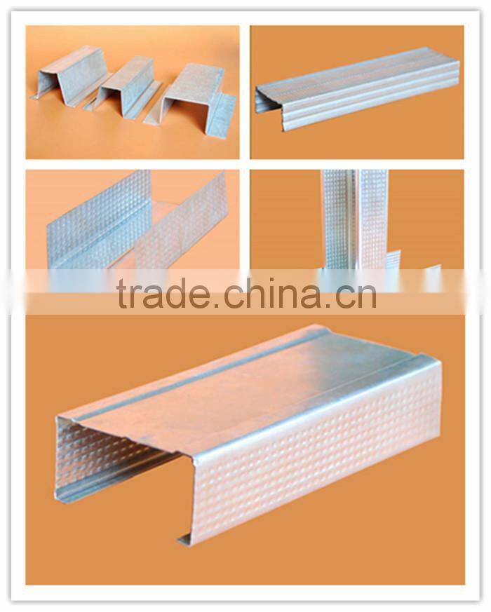 Perfiles montante & solera omega angular, stud and track, furring channel angel