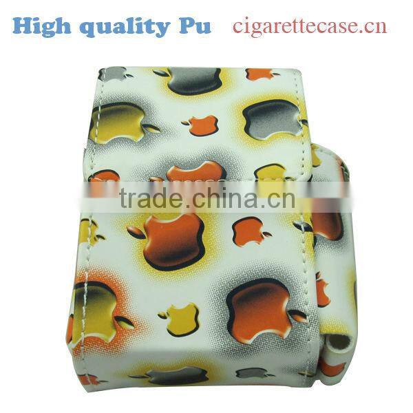 sunny pu leather cigarette case cigarette holder leather pouch for cigarette pack