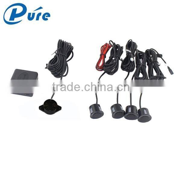 4 Radar Detector Car Parking Sensor Car Reverse Rear Radar System with 4-step Bibi Sound
