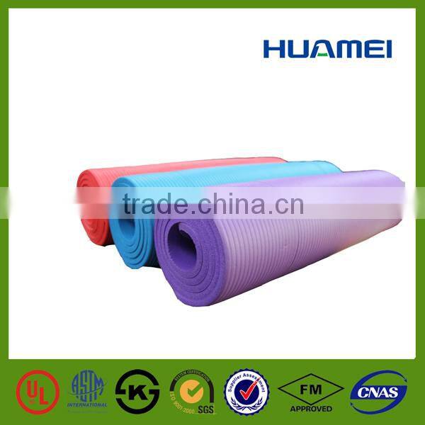 High quality yoga mat exercise mat pilates mat12mm thickness