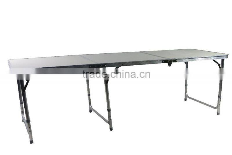 Outdoor camping equipment portable aluminum table
