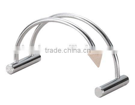 Wire chromeplated napkin holder with wood