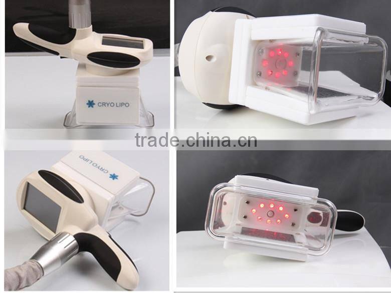 Portable 2 in 1 Cryolipolysis Fat Freeze Cellulite therapy Machine with Vacuum RF Roller skin tighten and weight loss machine