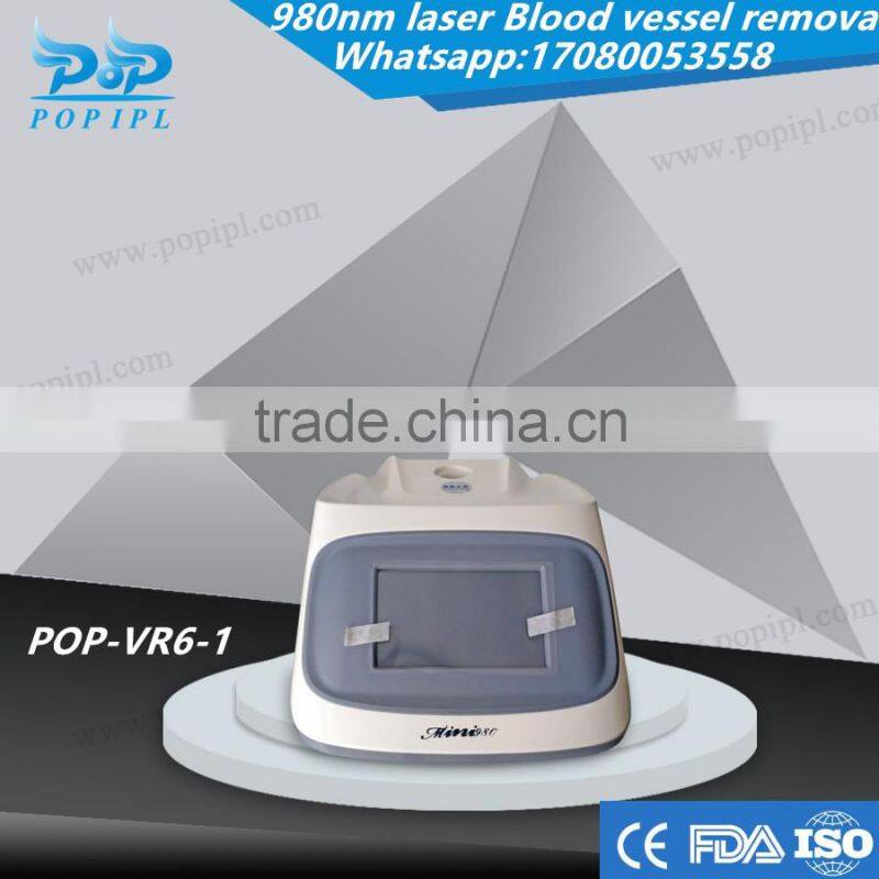 980nm spider vein removal machine vascular remover/980nm laser vascular removal machine/ Blood vessel removal 980nm 2 color