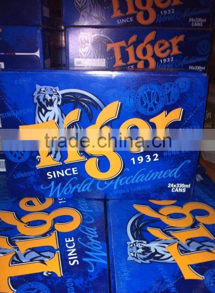 New Brand High-Quality Tiger Beer 330ml FMCG products