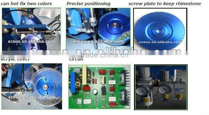 Mini automatic ultrosonic rhinestone setting machine
