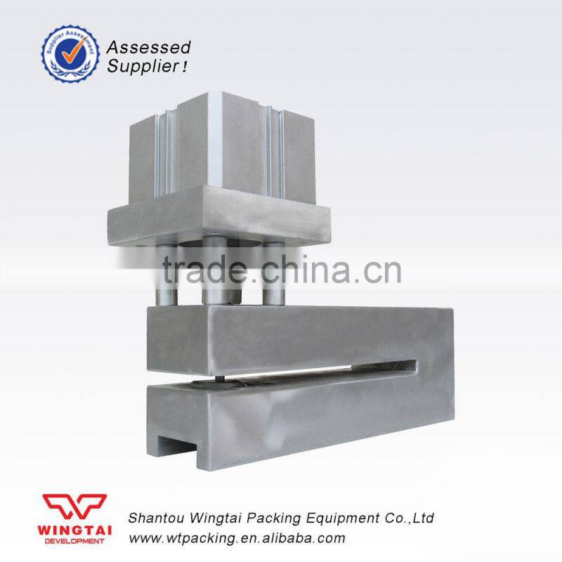 Oval hole punch machine