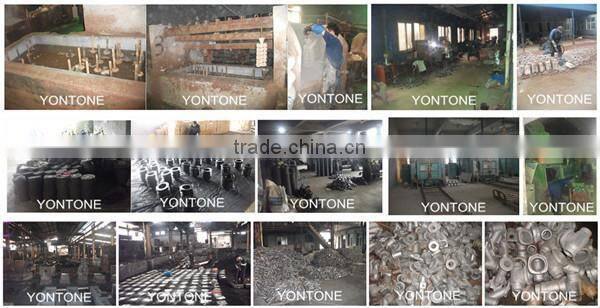 Yontone YT827 0 Risk ISO9001 Plant High Density AlSi5Cu1Mg T6 Heat Treatment A356 Aluminum Sand Casting Products