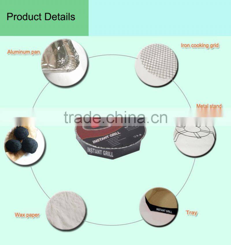 Instant Grill, Disposable Grill, Instant BBQ Grill RC300