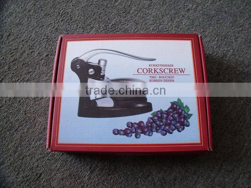 Rabbit Style Wine Corkscrew Opener package