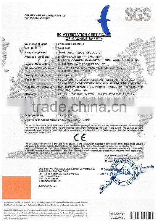 Hot sale 3 ton diesel forklift