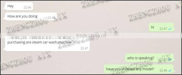 100% new condition car washer/high pressure car washer 8-13bar