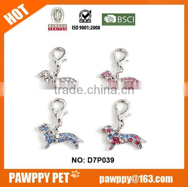 dog shape pendant charm