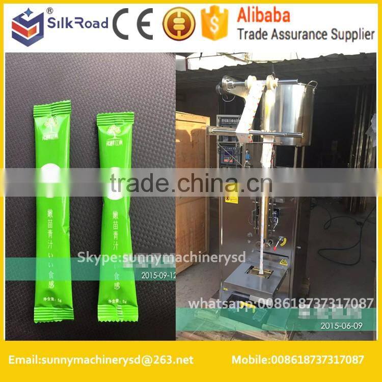 widely used low cost liquid sauce paste pouch packing machine