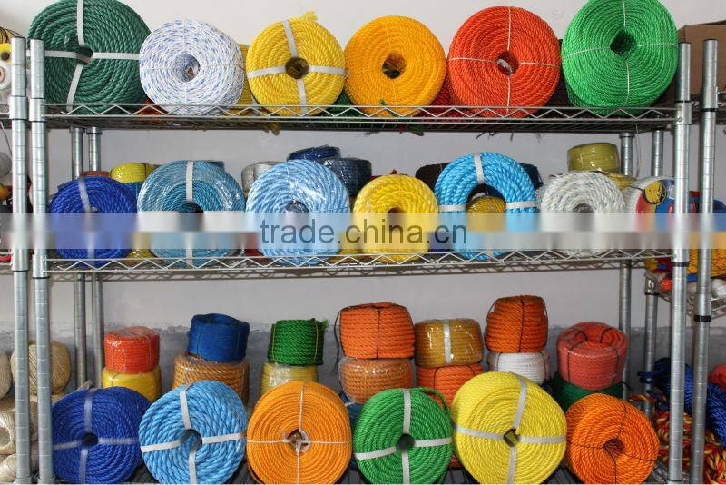 Polyethylene fishing rope