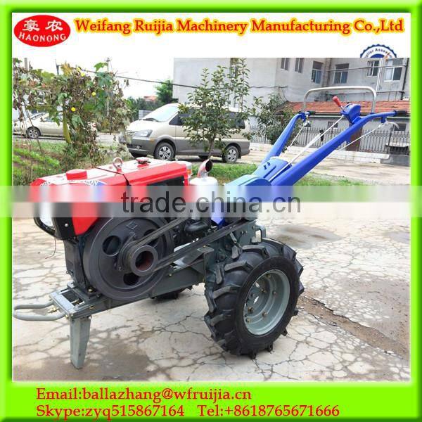 Multifunctional 6rows corn / wheat /rice seeder with rotary tiller machine used 2wd diesel engine walking tractor