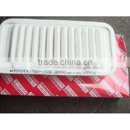 Auto Engine Parts for Toyota Air Filter for Yaris 17801-21030