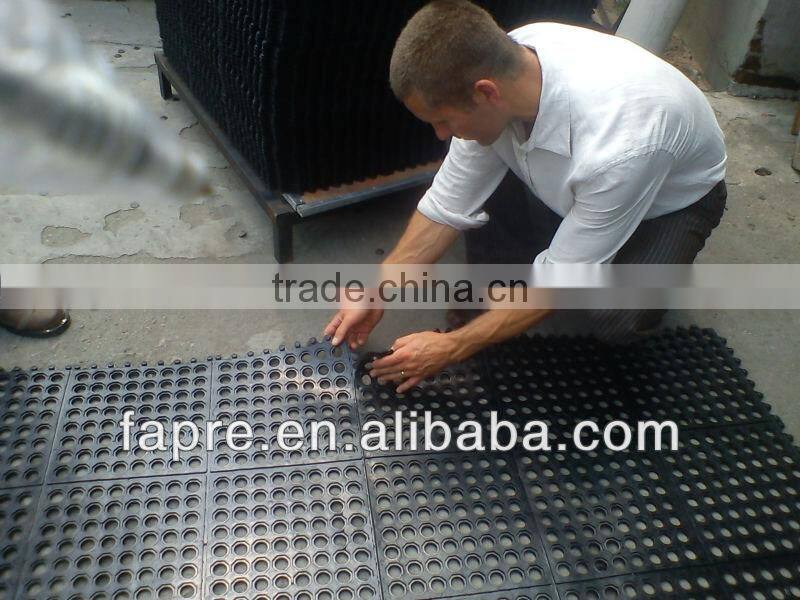 12mm thickness Anti-fatigue Mat(Rubber Ring Mat)
