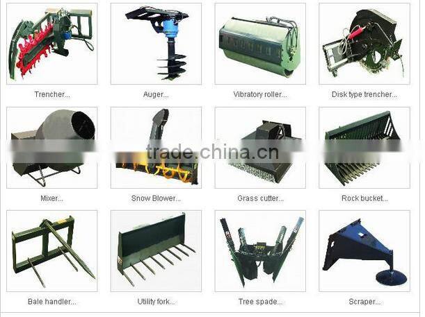 Hot sale factory price HY700 mini skid loader