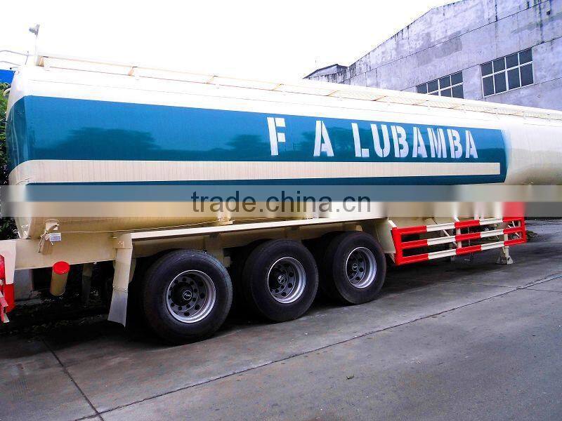 3 axles semi trailer truck,water semi trailer for sale