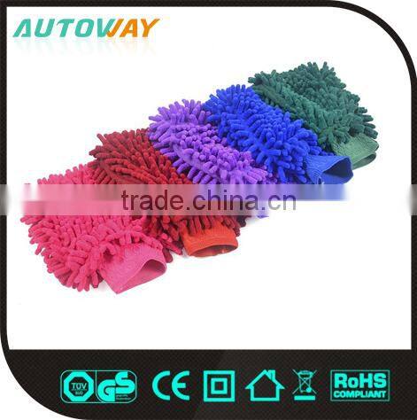 car cleaning chenille microfiber gloves