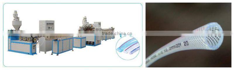 China Shandong export High auto PVC layflat hose making equipment