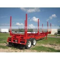 timber trailer for wood or timber transportation