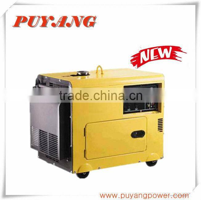 Cheap Silent Portable Diesel Generator Min 5kVA For India